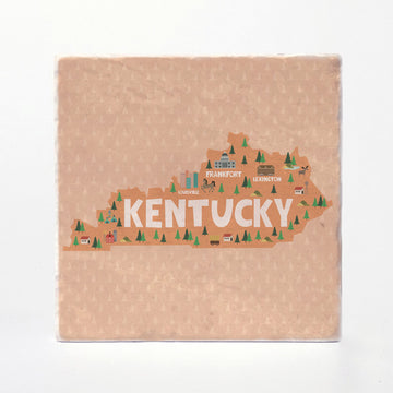Kentucky State Illustration