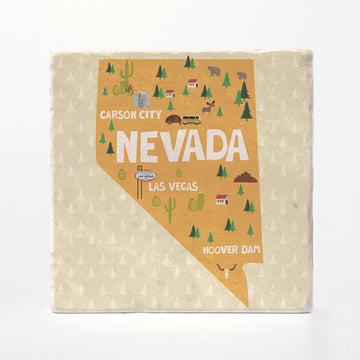 Nevada State Illustration