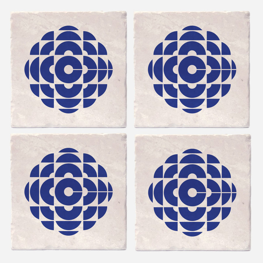 CBC Retro Gem - 1986-1992 Logo Coaster