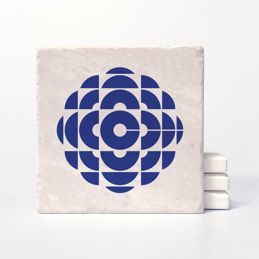 CBC Retro Gem - 1986-1992 Logo Coaster