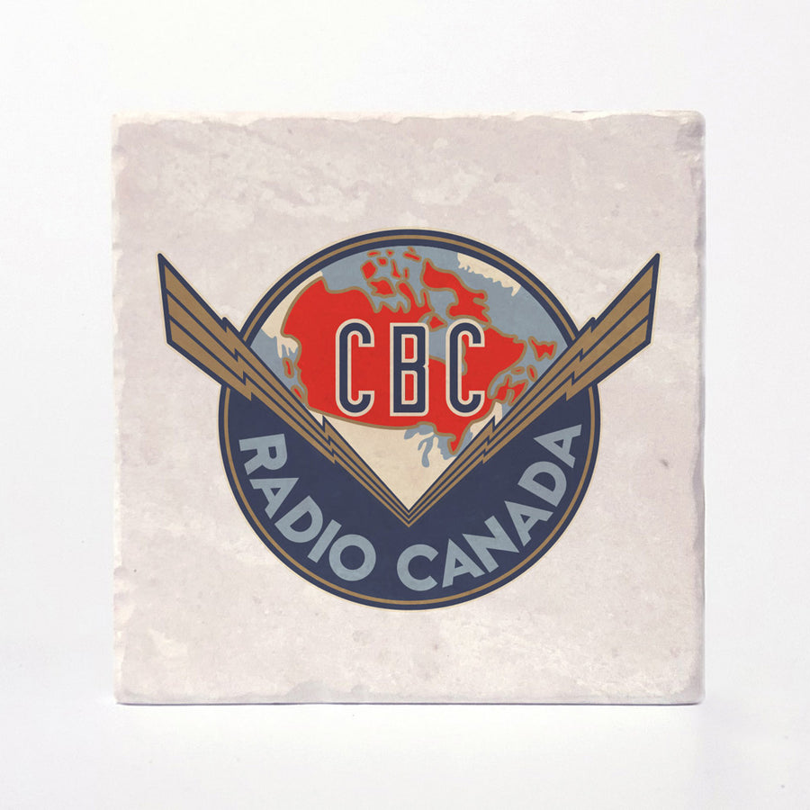 CBC Radio - 1940-1958 Logo Coaster