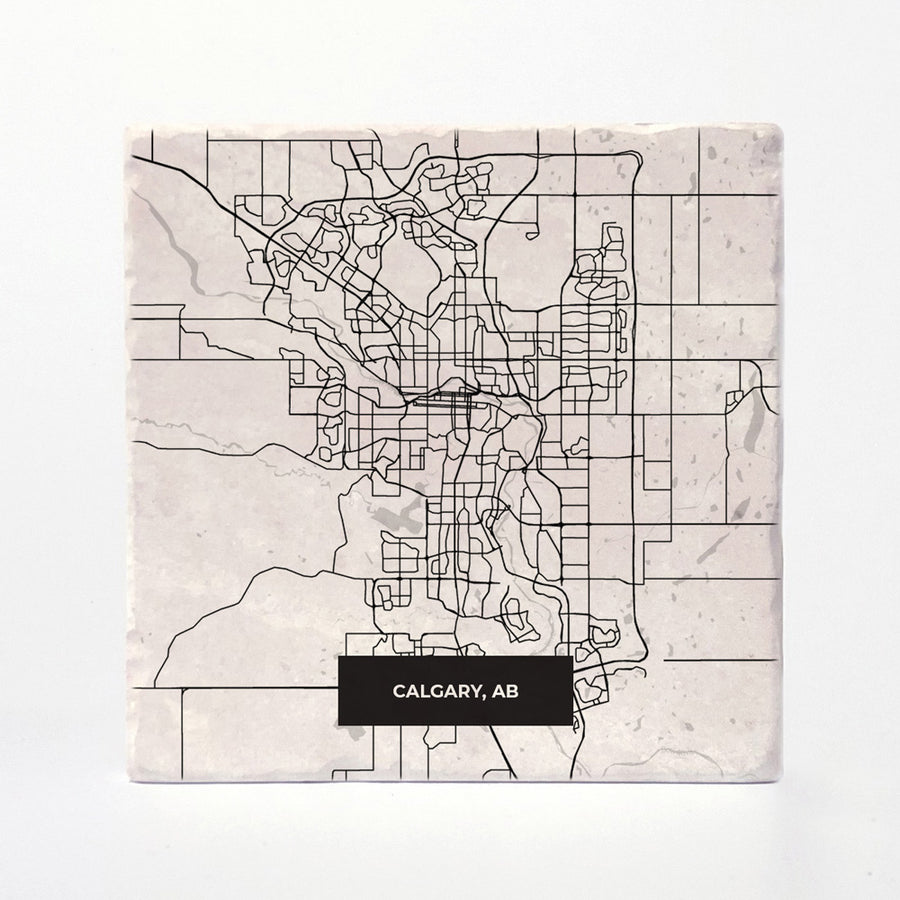 Calgary Modern Map
