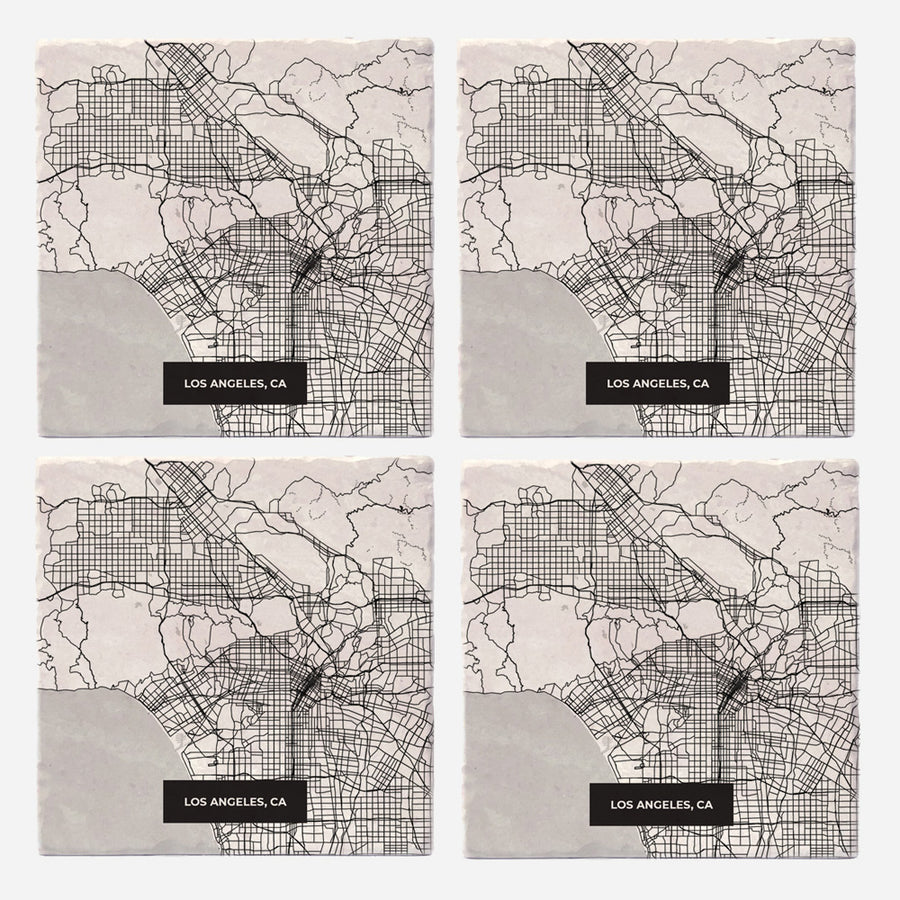 Los Angeles Modern Map