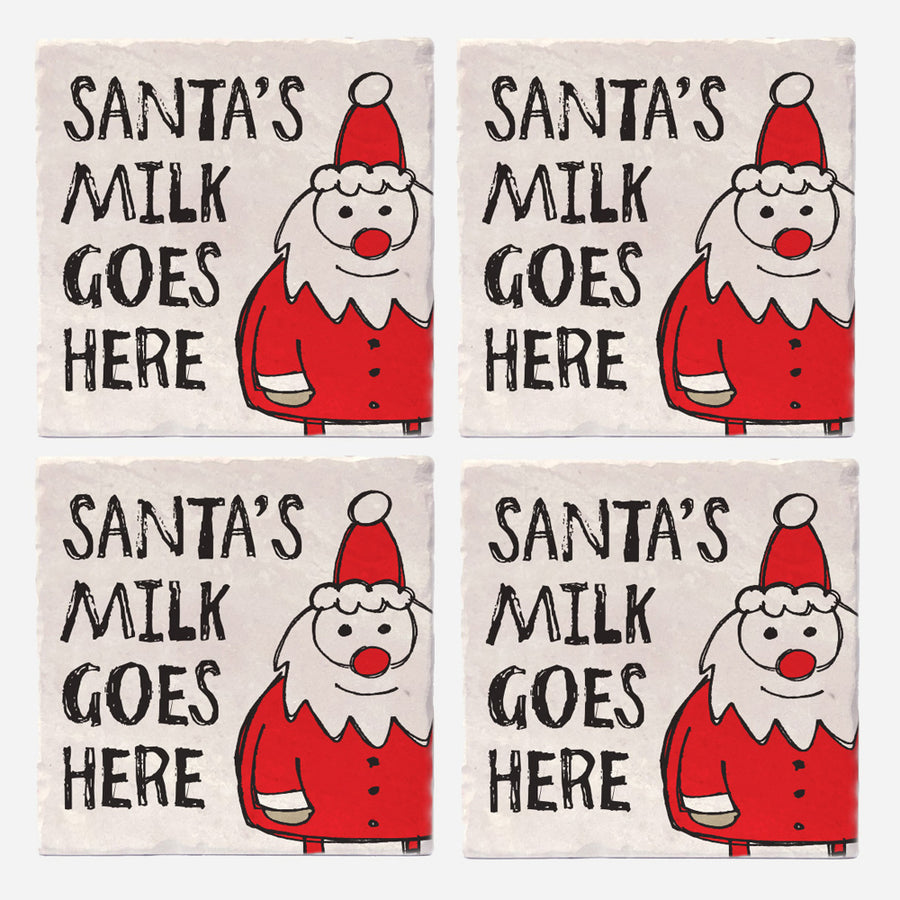 Santa's Milk Goes Here