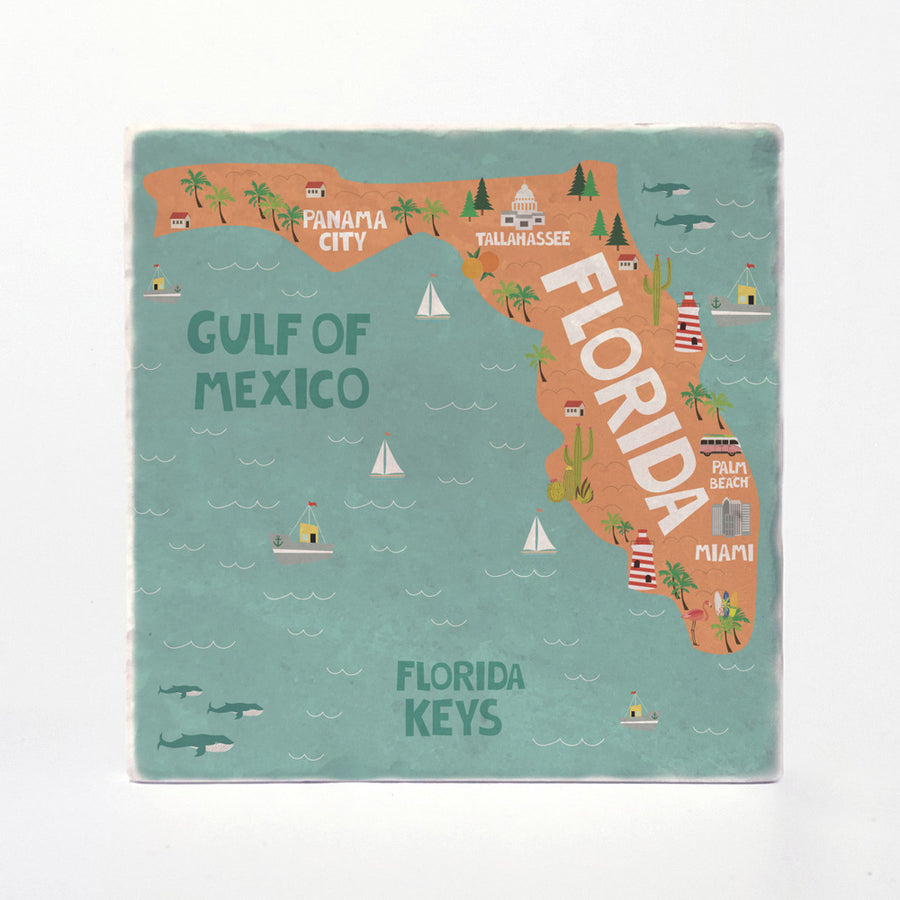 Florida State Illustration