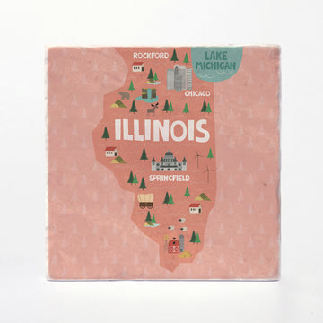 Illinois State Illustration