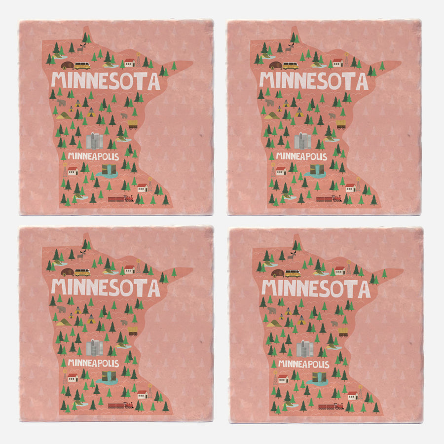 Minnesota State Illustration