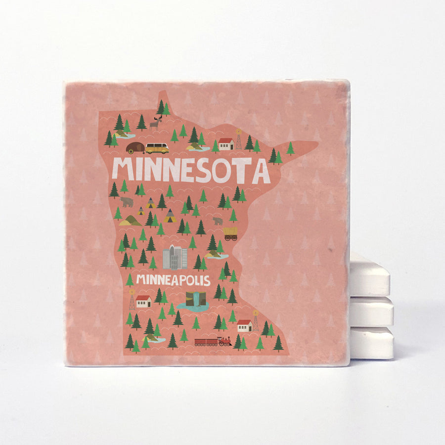 Minnesota State Illustration