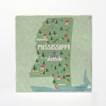 Mississippi State Illustration
