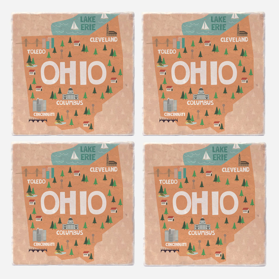 Ohio State Illustration