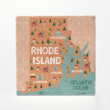 Rhode Island State Illustration