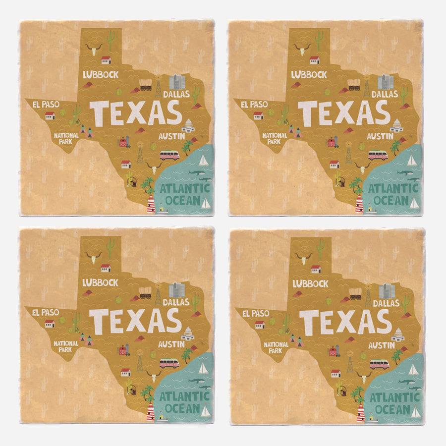 Texas State Illustration