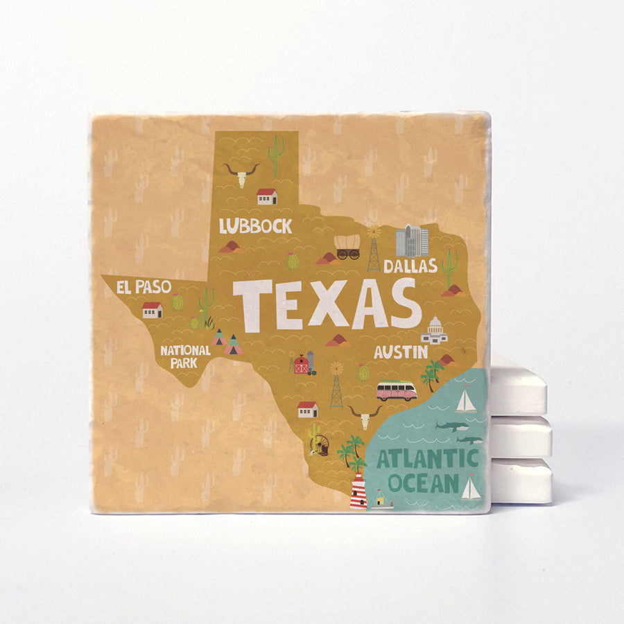 Texas State Illustration