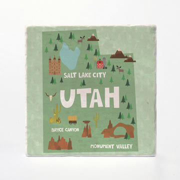 Utah State Illustration